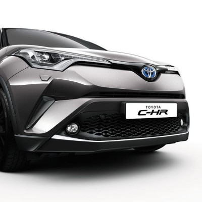 Хромований молдинг переднього бампера для C-HR