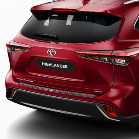 Пластикова накладка полки заднього бампера для Toyota Highlander