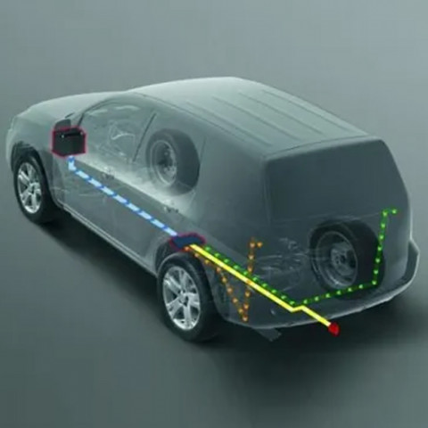 Проводка для фаркопа 7Р для Toyota LC 200